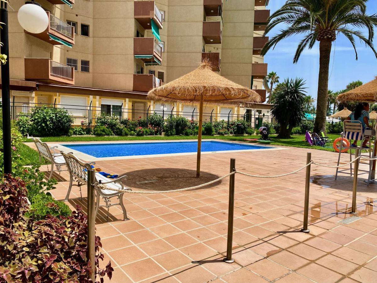 Genial Apartamento En 1A Linea De Playa Con Piscina Almunecar Exterior photo